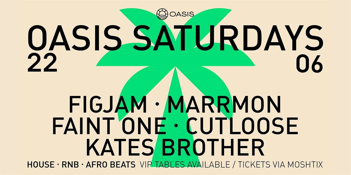 OASIS Saturdays - Saturday 22nd June 2024