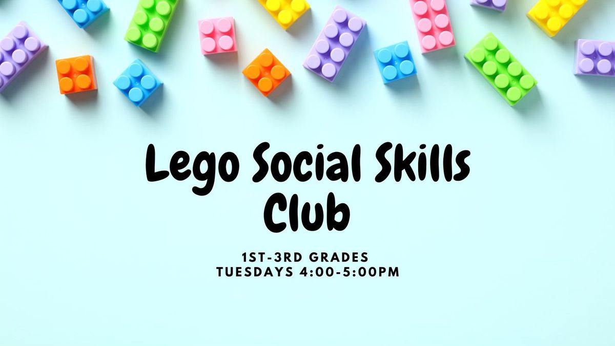 Lego Social Skills Club: 1st-3rd Grades