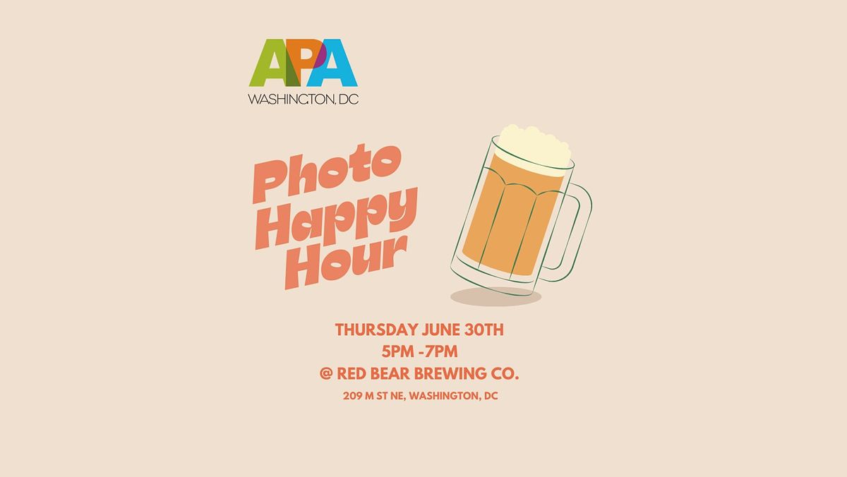 APA | DC Photo Happy Hour @ Red Bear Brewing Co.