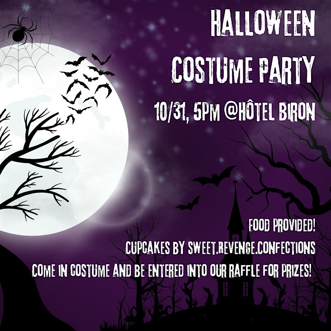 H\u00f4tel Biron Halloween Costume Party