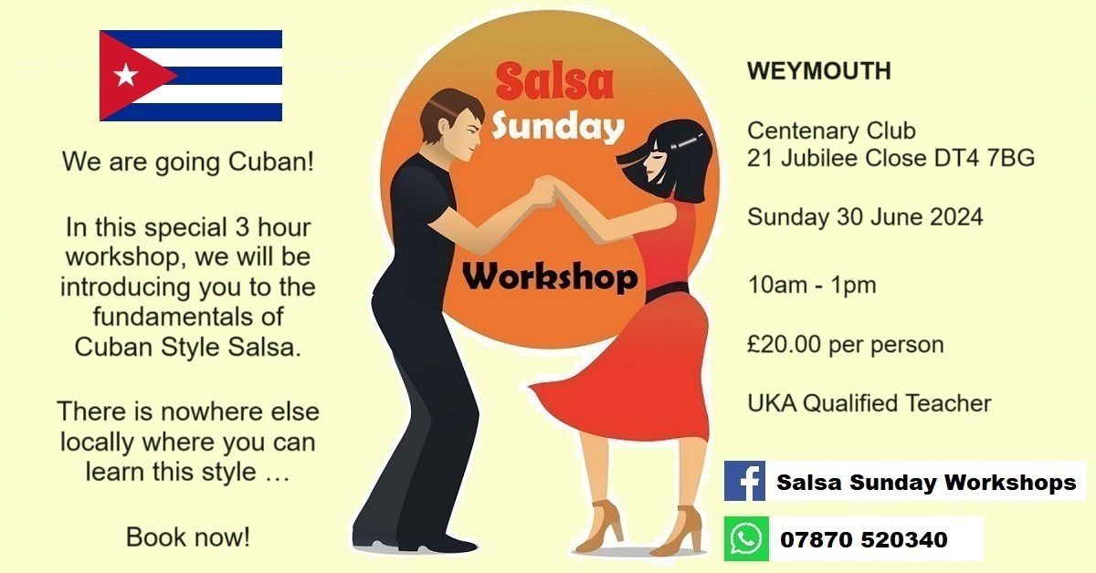 Salsa Sunday Workshop - Weymouth