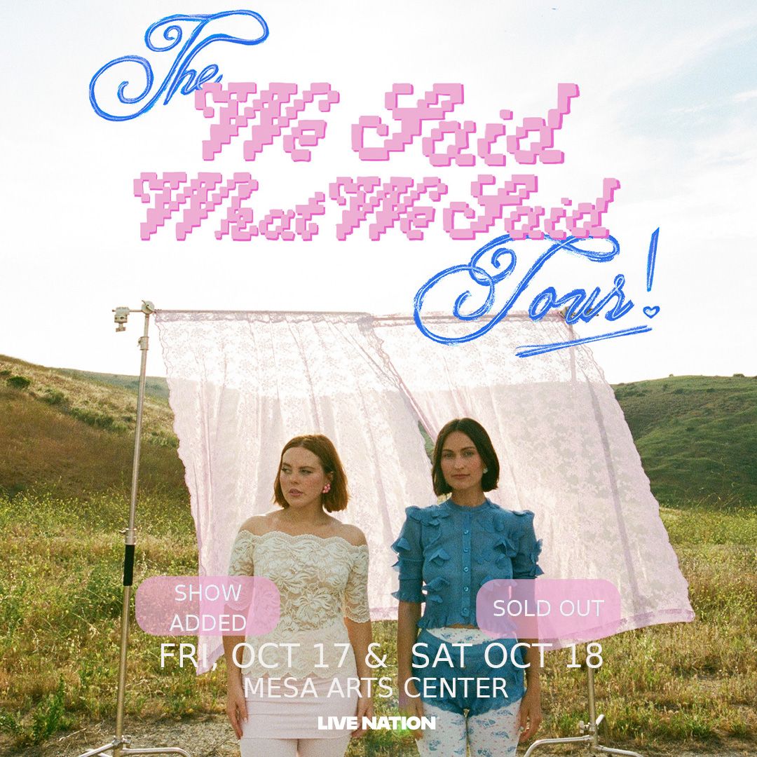 What We Said Live
