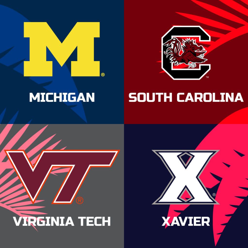 Fort Myers Tip-Off - Michigan vs. Virginia Tech & South Carolina vs. Xavier - Semifinals