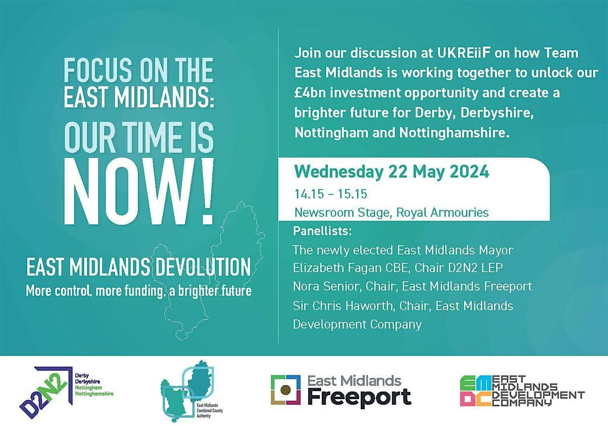 Focus on the East Midlands: Our Time is Now