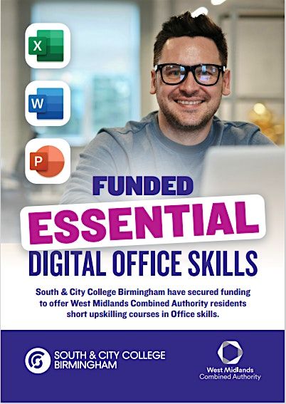 Information Session & Enrolment for Essential Digital Office Skills Course