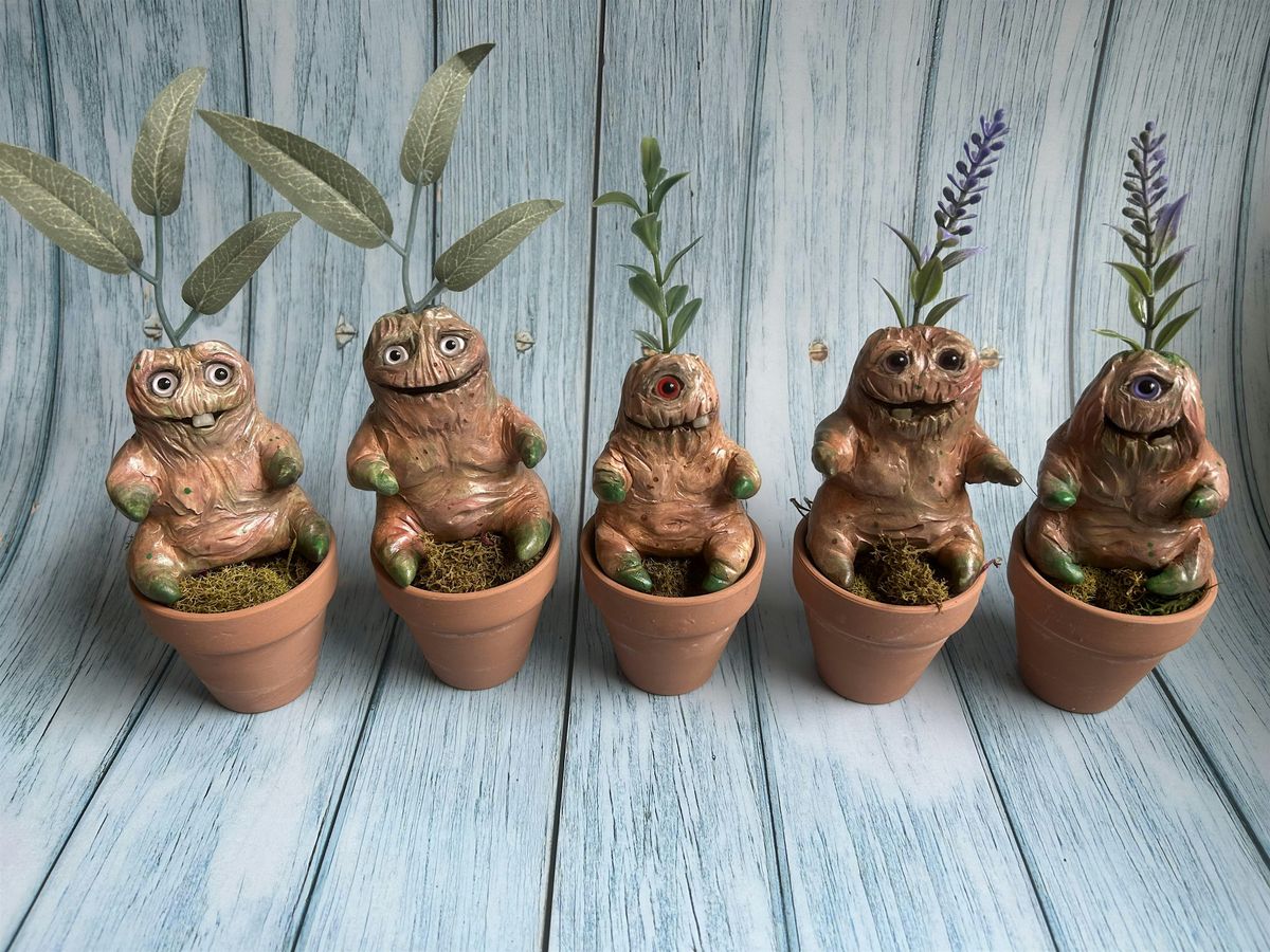 Sculpting Plant Babies with Polymer Clay