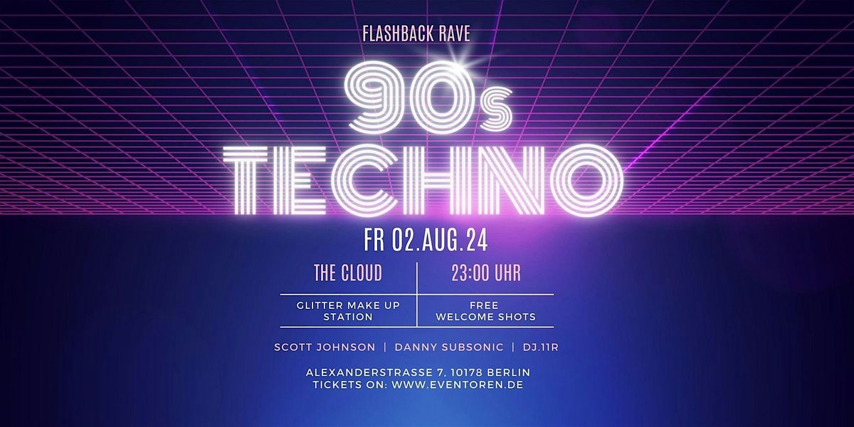 90s Techno Flashback Rave