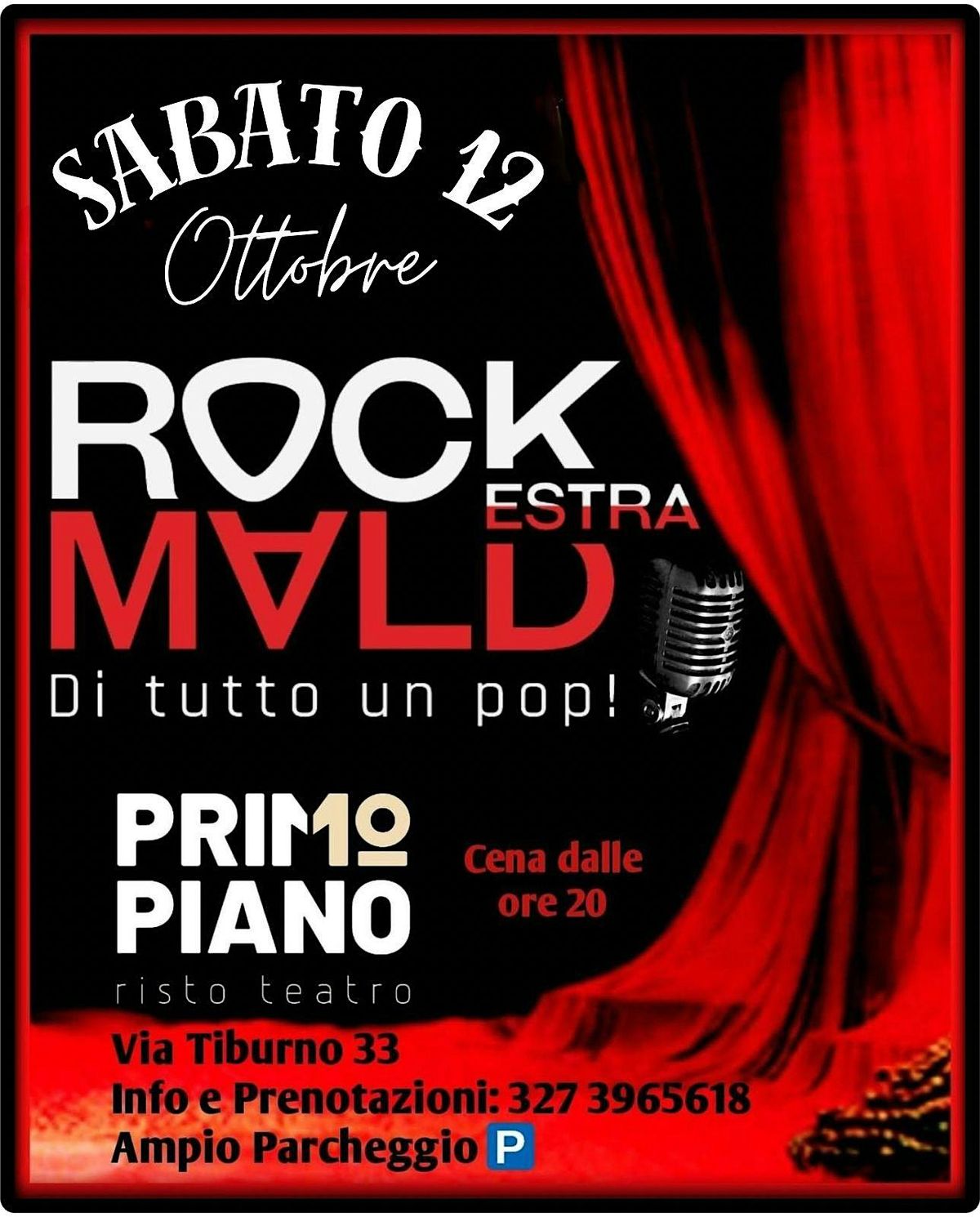 Rockestra Maldestra Live Concert & Dinner