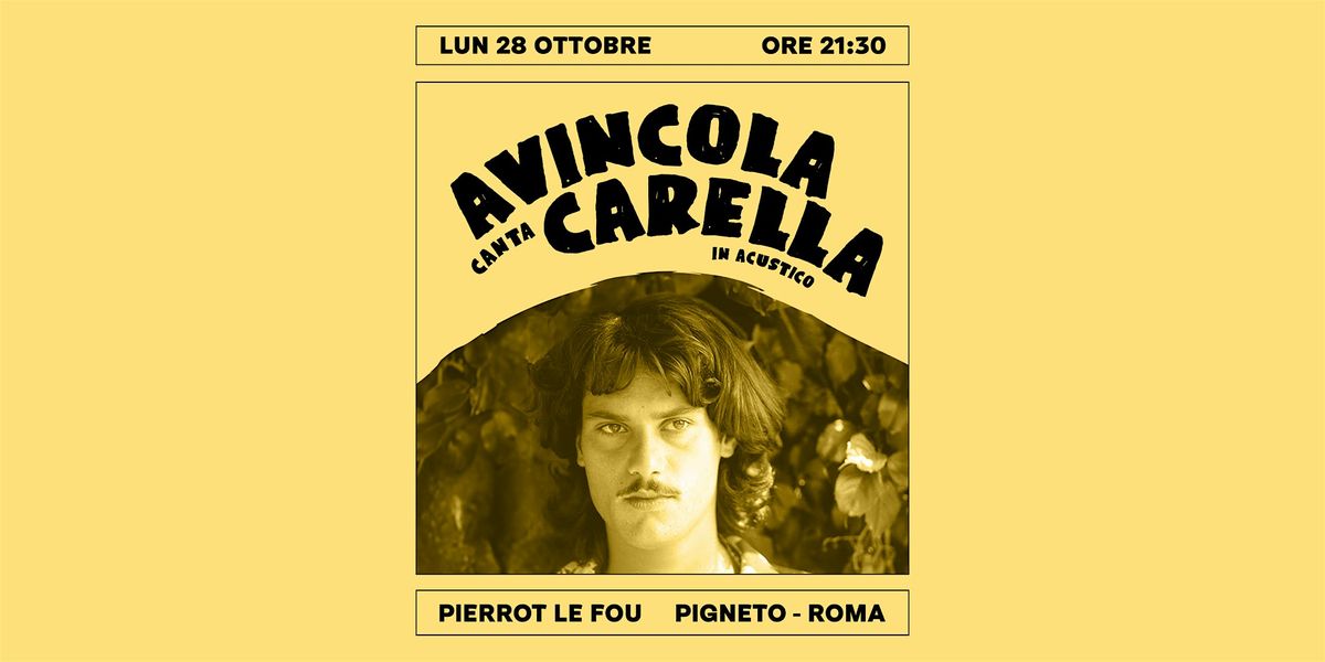 Avincola canta Carella - PLF