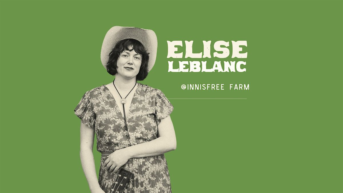 Elise LeBlanc Trio - Live @Innisfree Farm