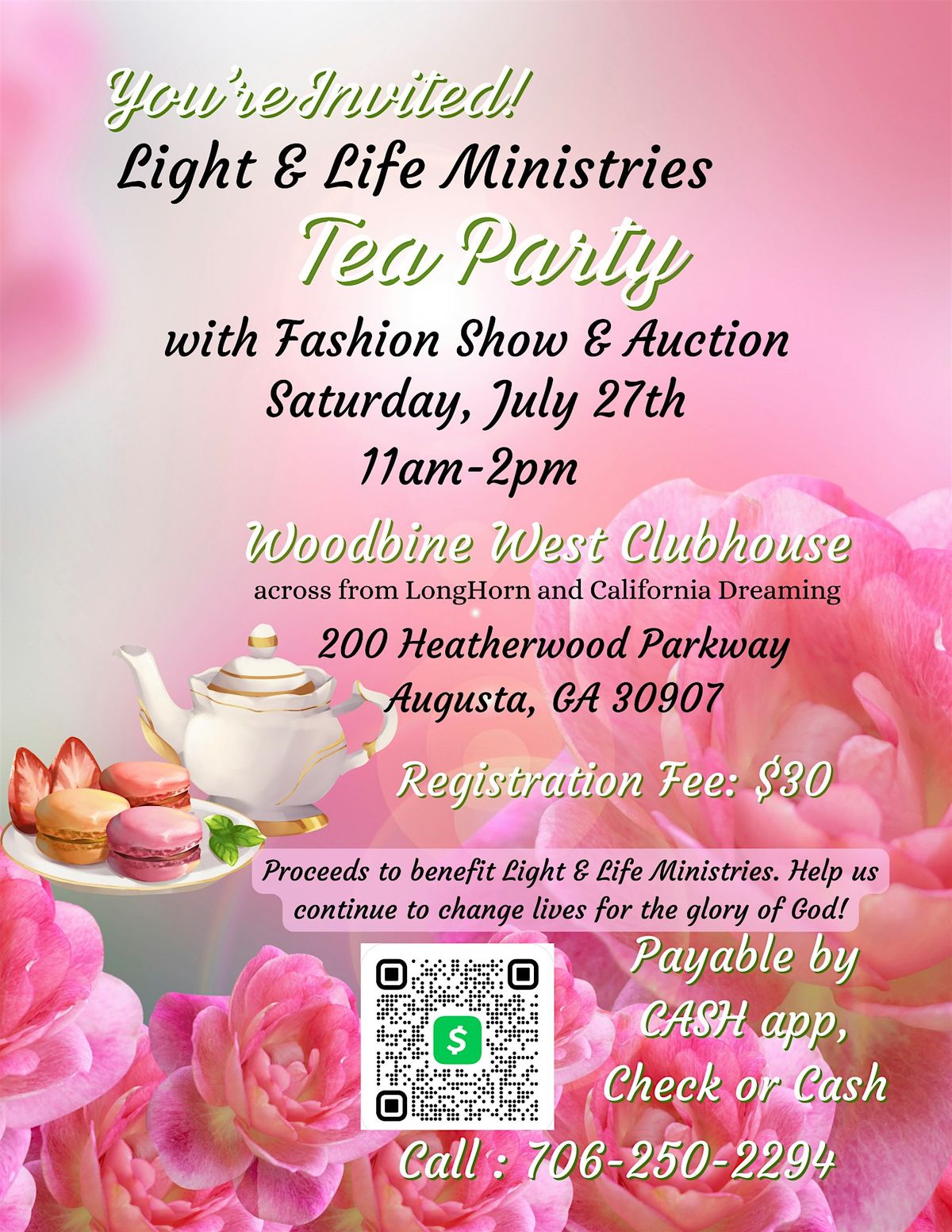 Light & Life Ministries Tea Party