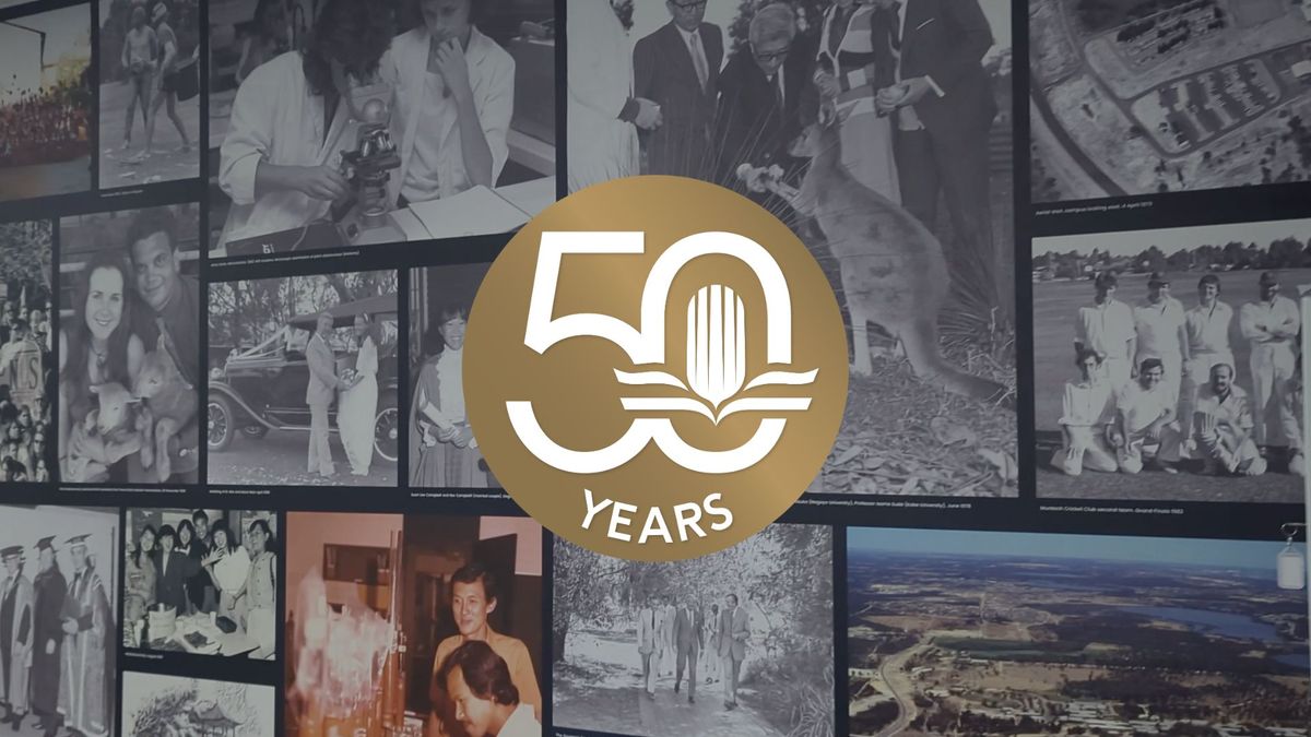 50 years of Murdoch University: Library trail