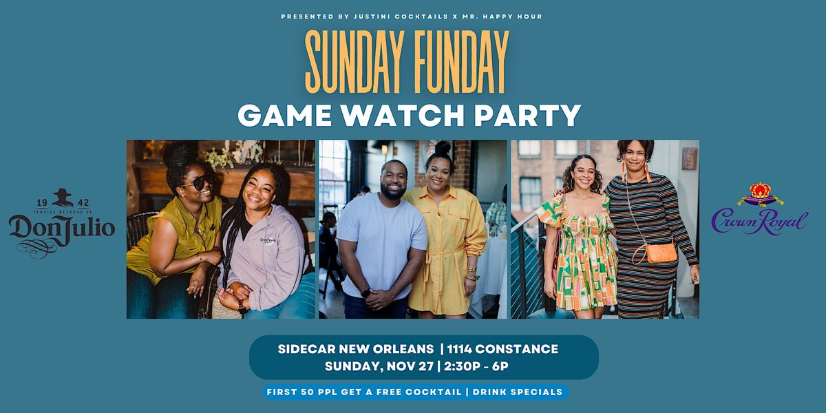 Sunday Funday w/ Justini and Mr. Happy Hour, Sidecar Patio & Oyster Bar