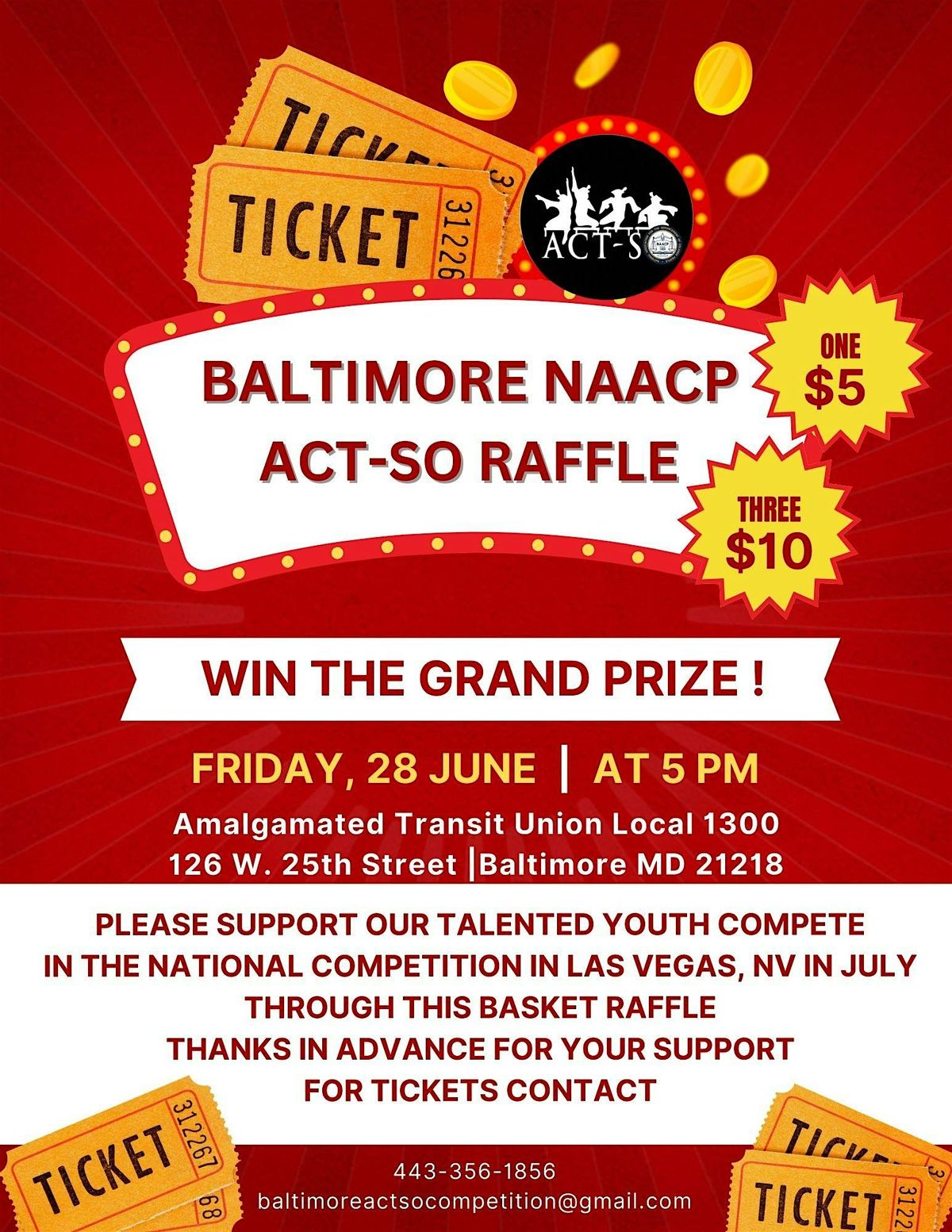 Baltimore County NAACP ACT SO Raffle