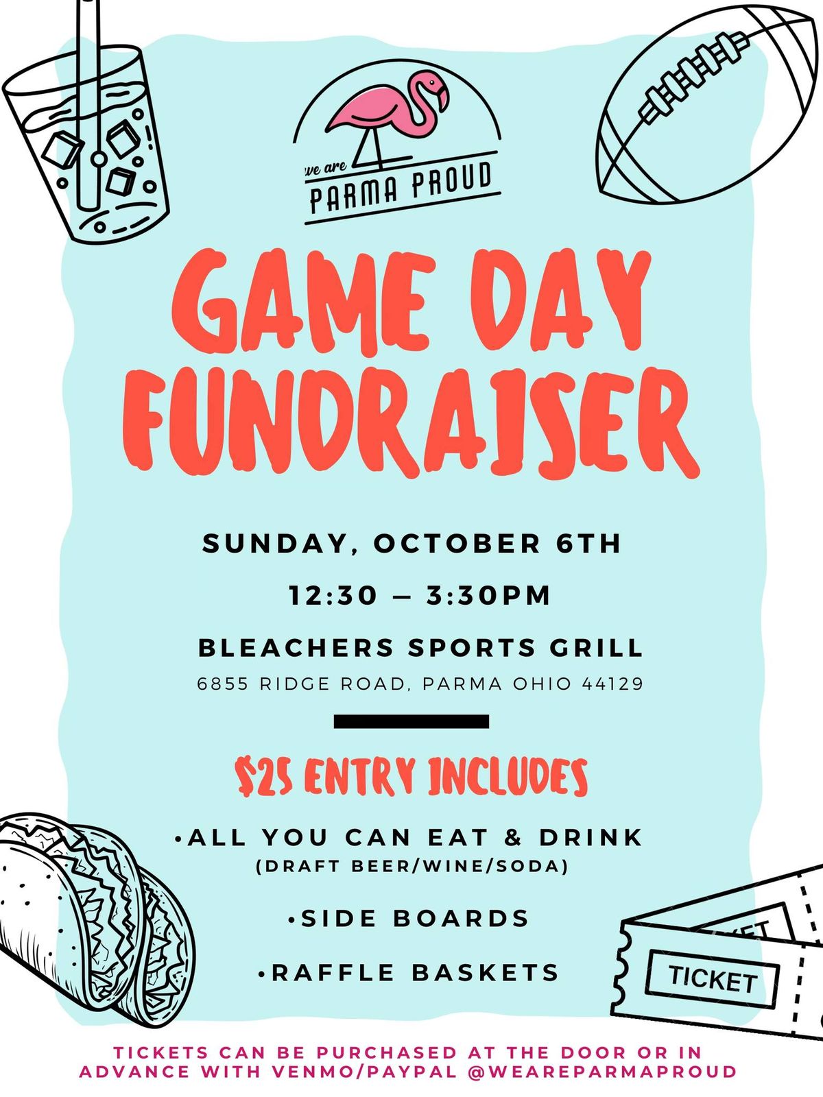 Game Day Fundraiser!