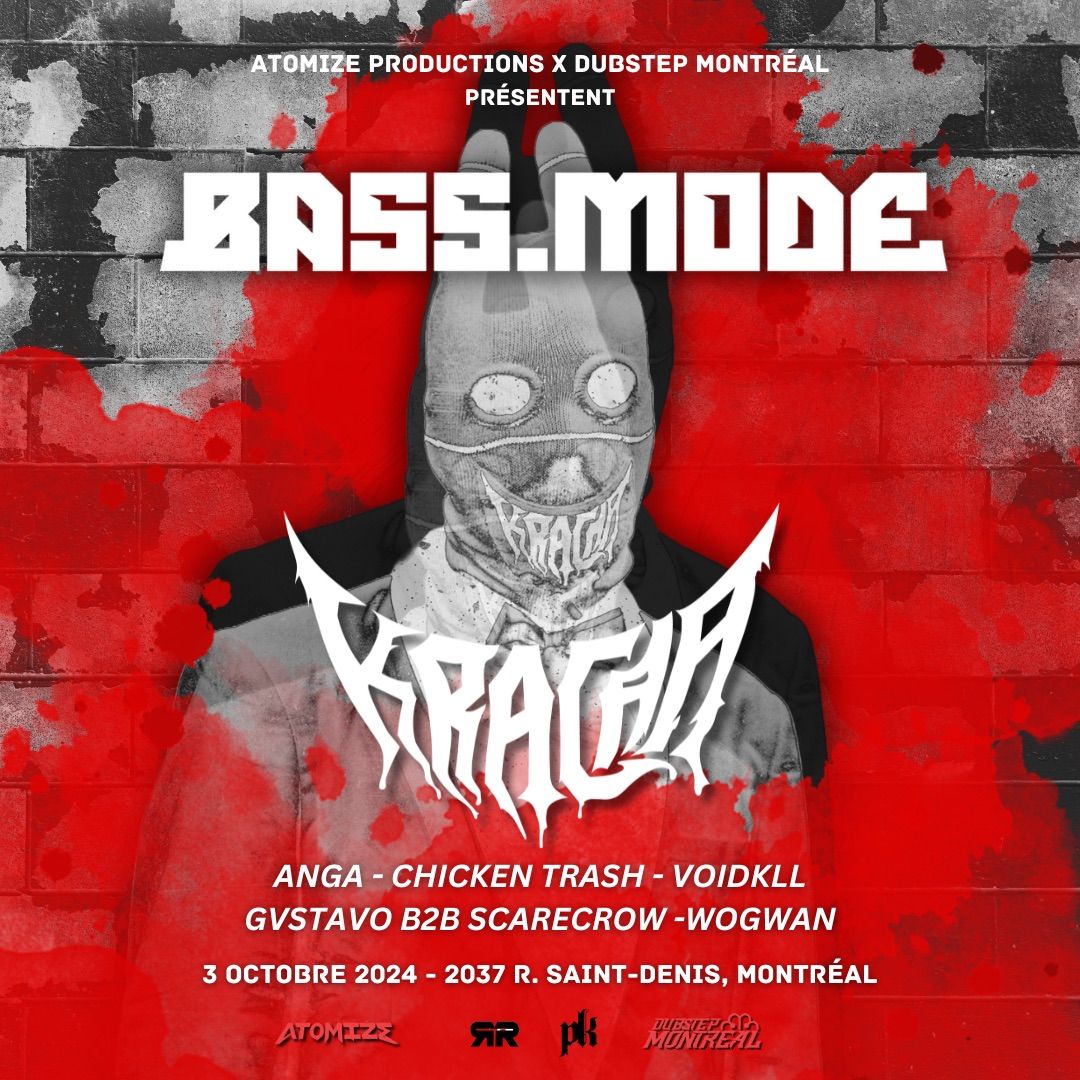 Bass.Mode 005: KRACAA | 3 octobre 2024