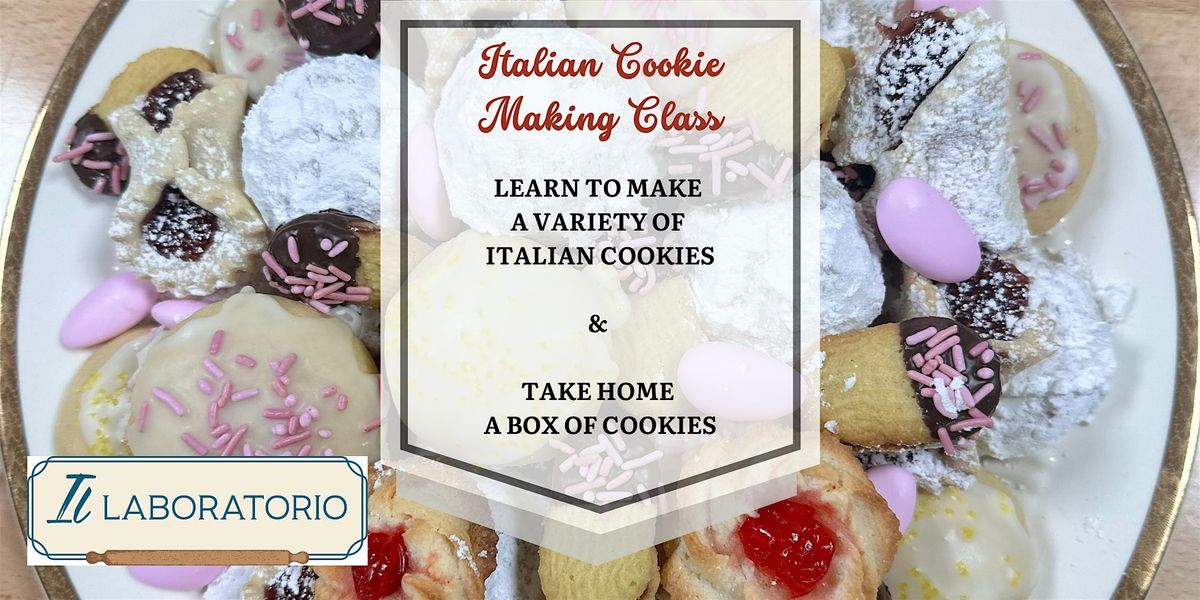 Italian Cookie Making Class for the Holidays