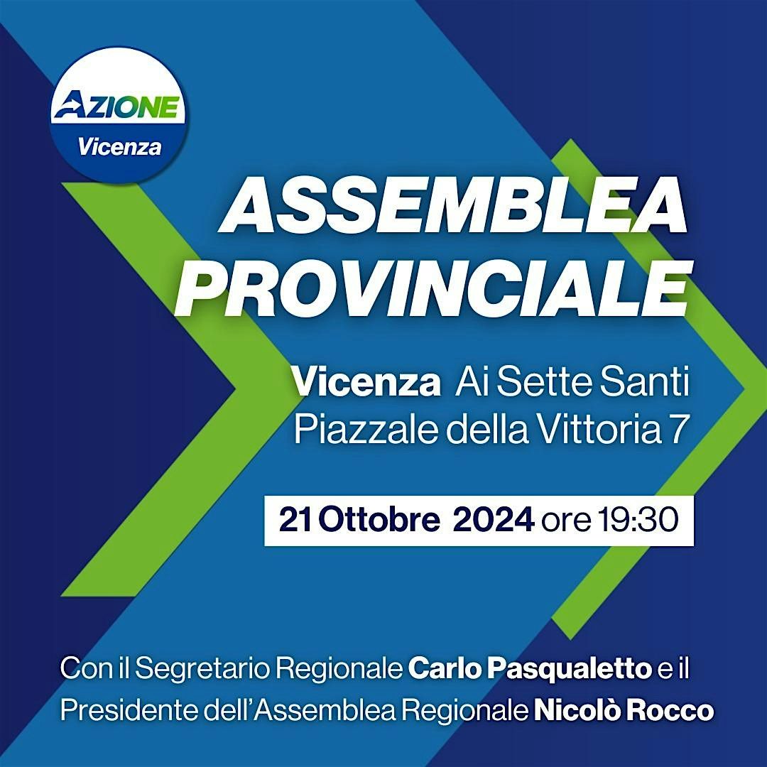 Assemblea Provinciale Azione Vicenza