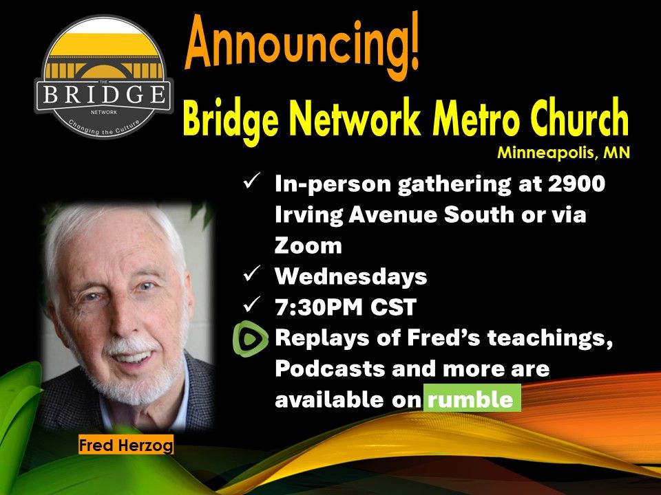 Bridge Metro Church in Uptown - In-Person Gathering or Via Zoom