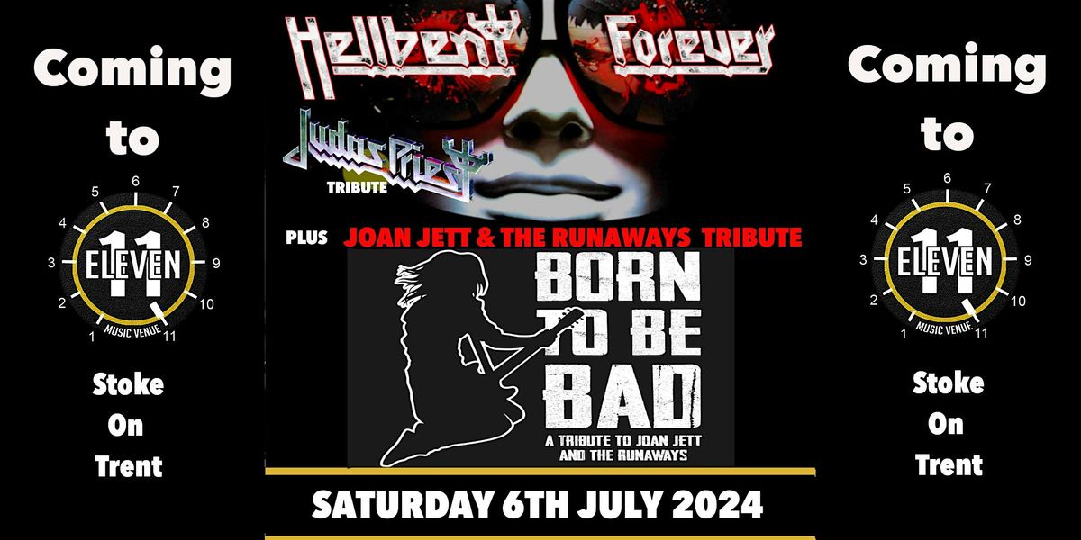 Hellbent Forever PLUS Born to be bad  live Eleven Stoke