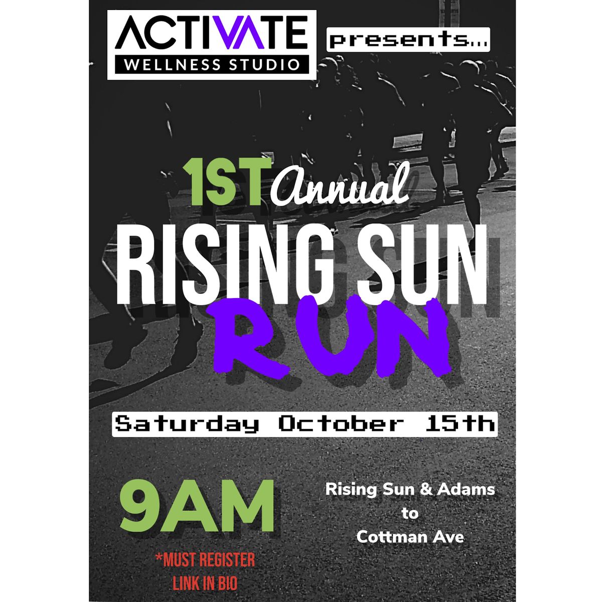 1st Annual Rising Sun Run