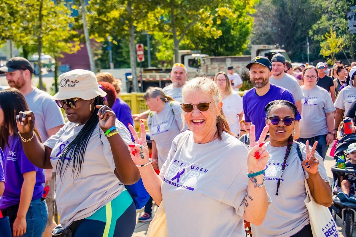 2025 Pittsburgh Recovery Walk, 11th and Waterfront (just north of