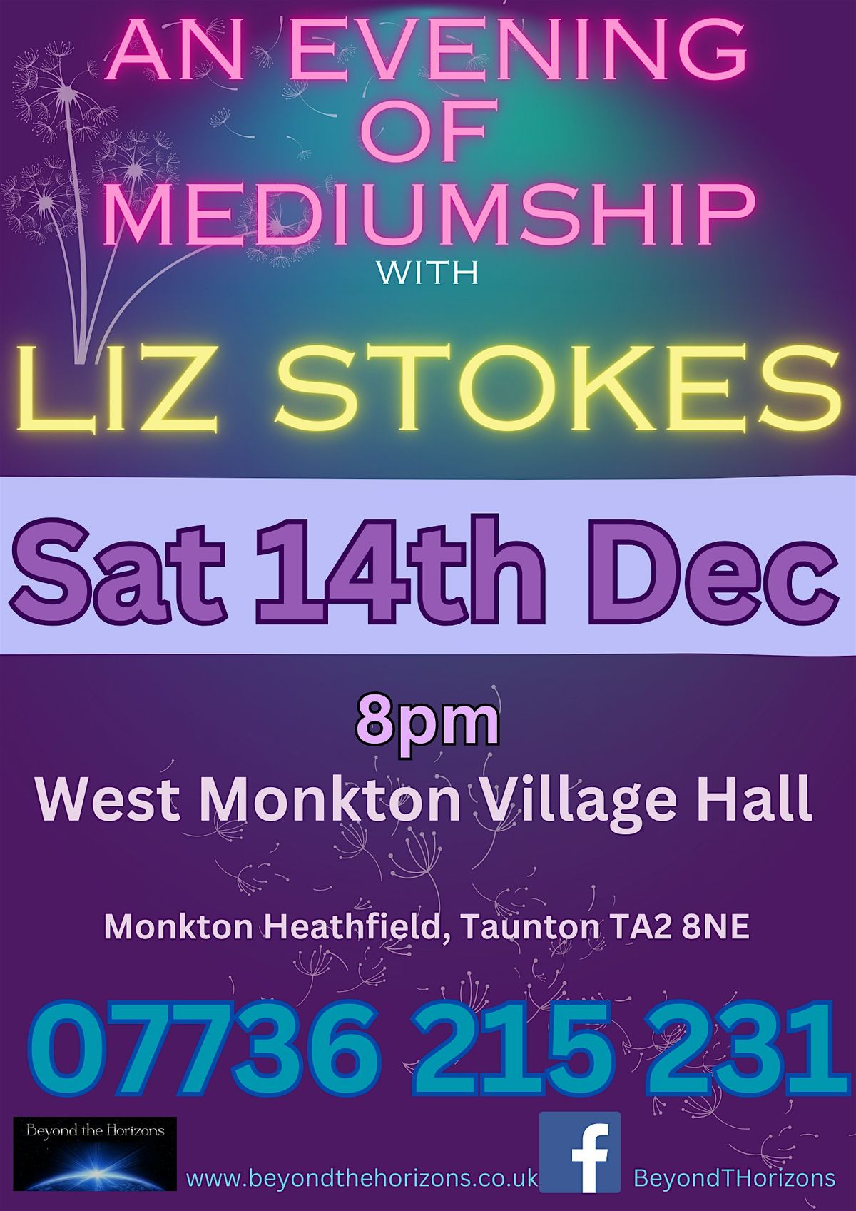 A Night of Mediumship with Liz Stokes