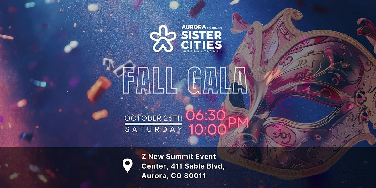 Aurora Sister Cities International Fall Gala