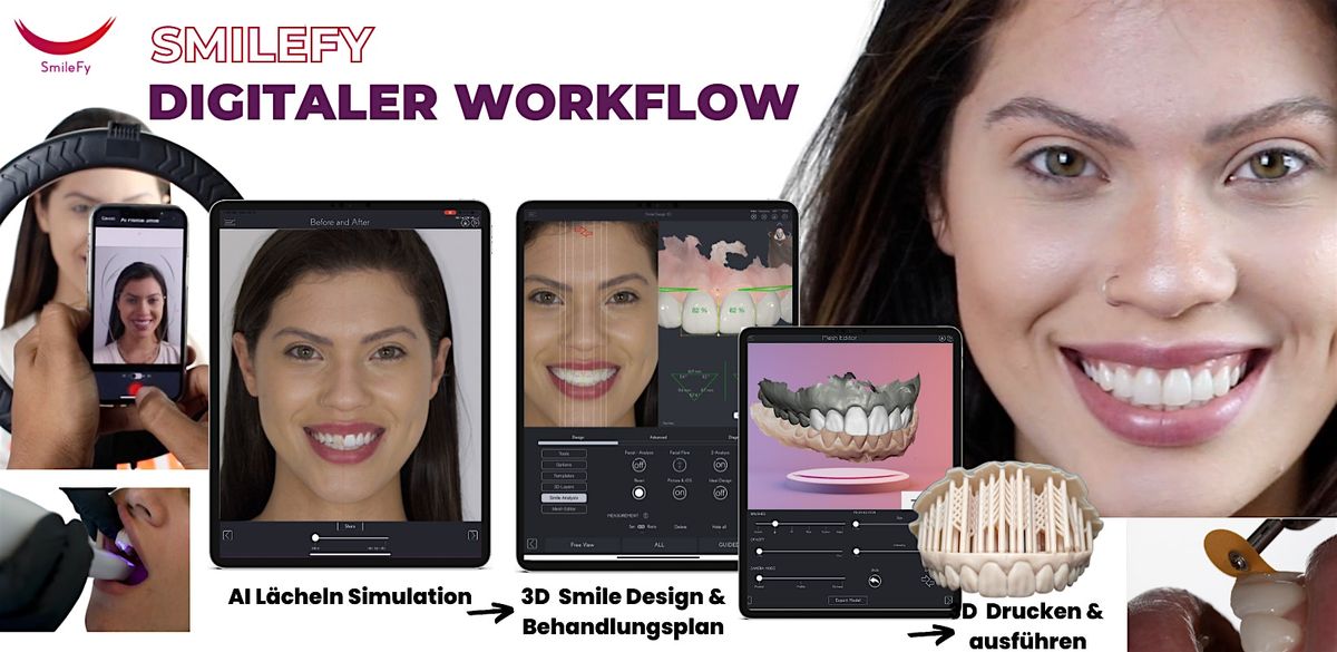 Smile Designer Zertifizierungskurs - Smilefy 3D Smile Design