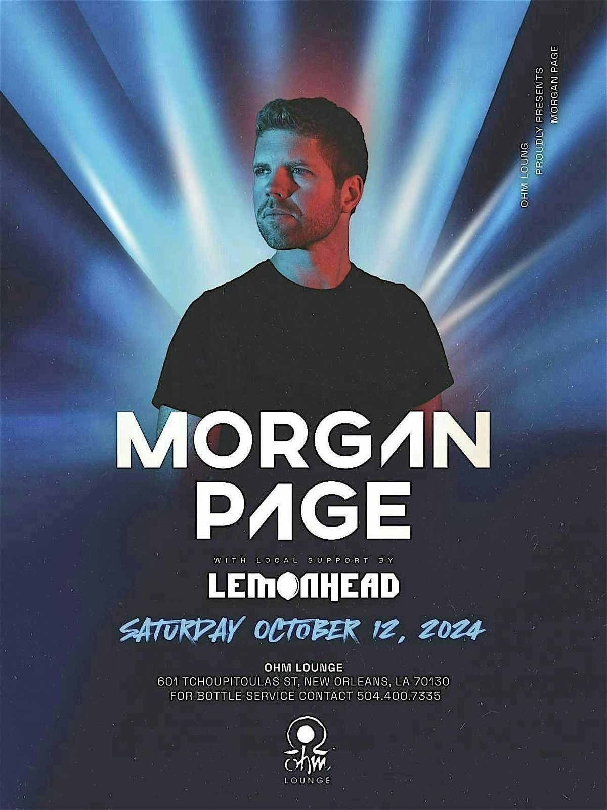 Morgan Page @ Ohm Lounge with DJ Lemonhead