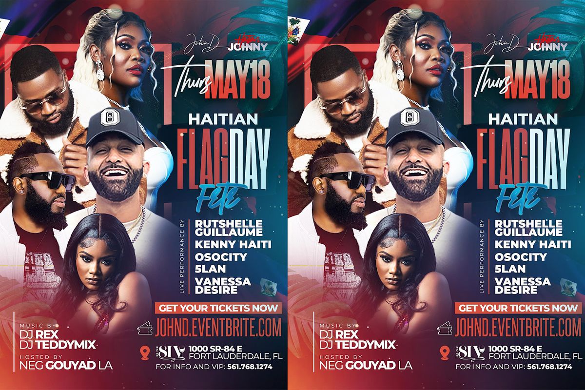 Haitian Flag Day Fete | Rutshelle-Osocity-5Lan-Kenny-Vanessa