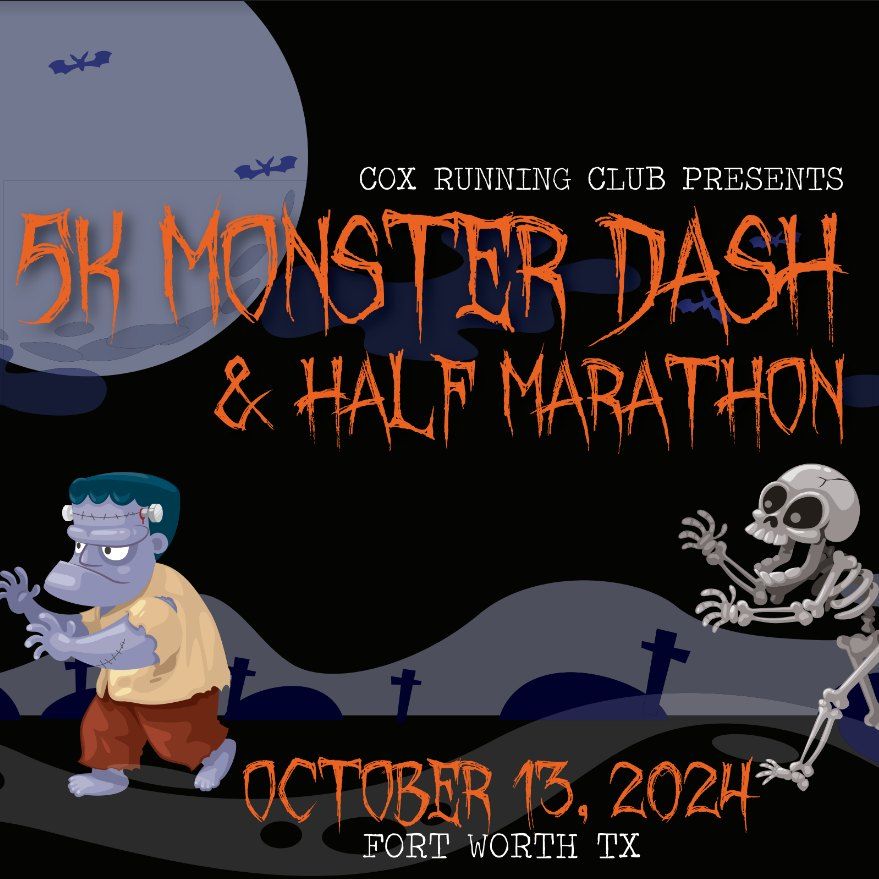 2024 Monster Dash 5K, Half-Marathon, & Beer Mile