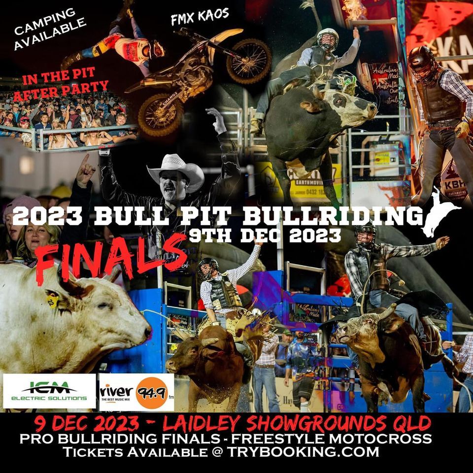 Laidely Showgrounds Rodeo 2023 BULL PIT BULLRIDING FINALS - LAIDLEY SUPER BULL, Laidley ...
