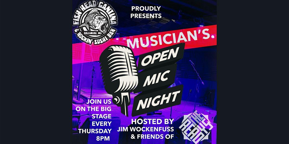 Acoustic Open Mic with Jim Wockenfuss