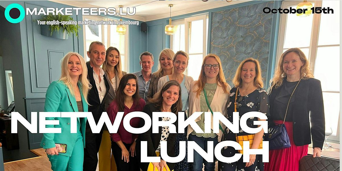 Networking Lunch for English speaking marketing professionals