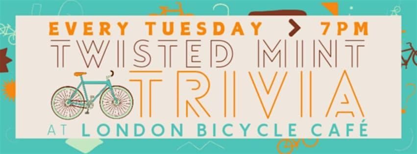 Tuesday Night Trivia at the London Bicycle Cafe