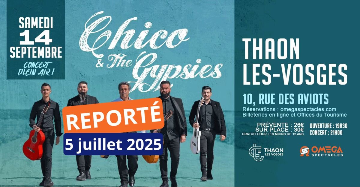 Chico & The Gypsies en Concert \u00e0 Thaon-Les-Vosges