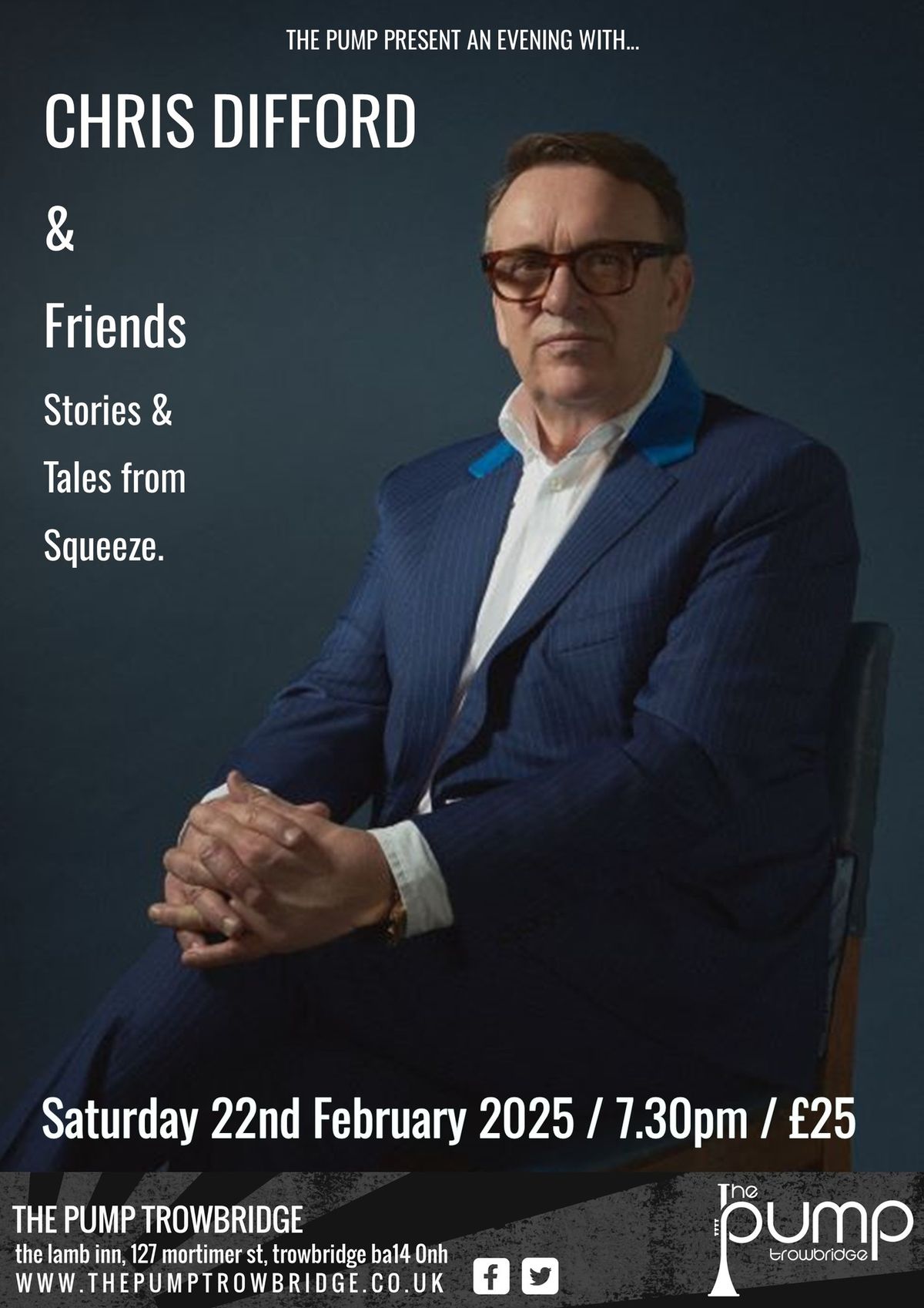 Chris Difford (Squeeze) & friends. 