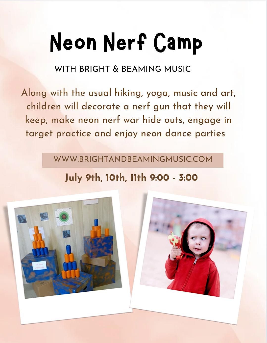 Neon Nerf Camp