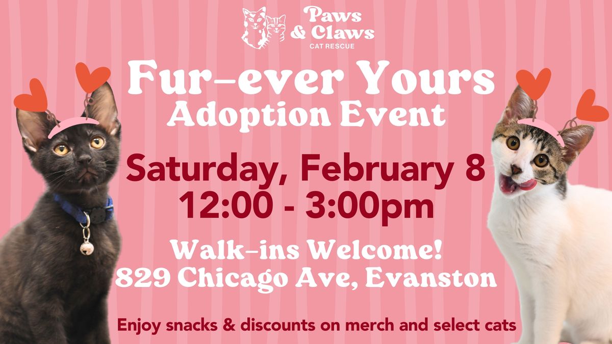 Fur-Ever Yours Adoption Event