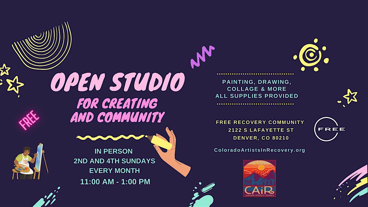 Denver Open Art Studio: Art, Community, and Recovery