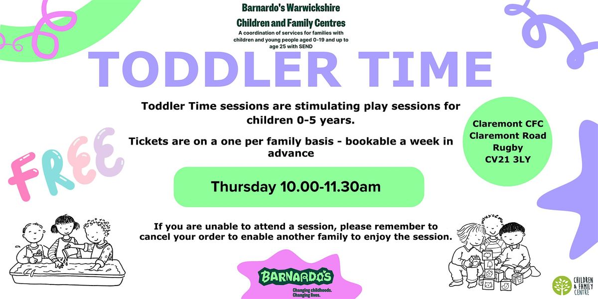 Toddler Time - Claremont CFC