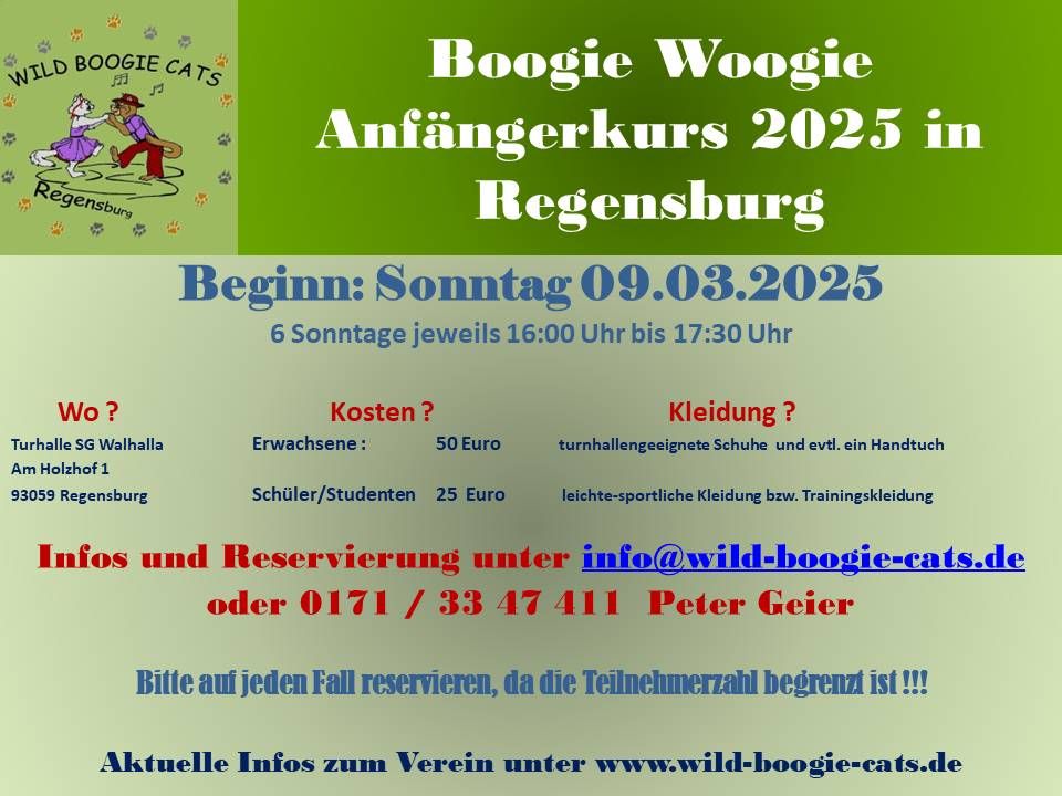 Boogie Woogie Tanzkurs