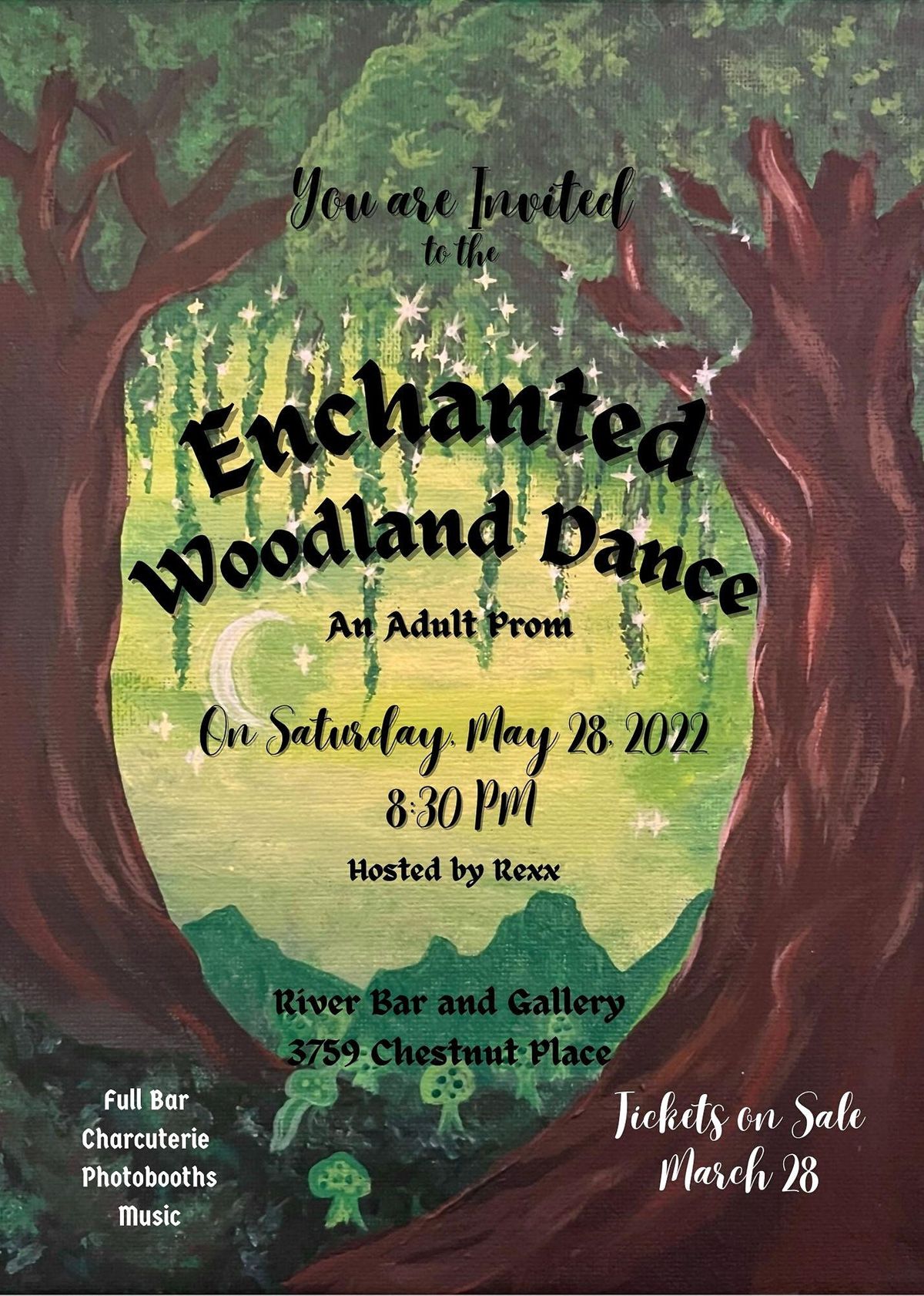 Enchanted Woodland Dance - An Adult Prom