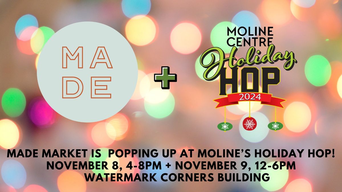 Pop Up at Moline's Holiday Hop!