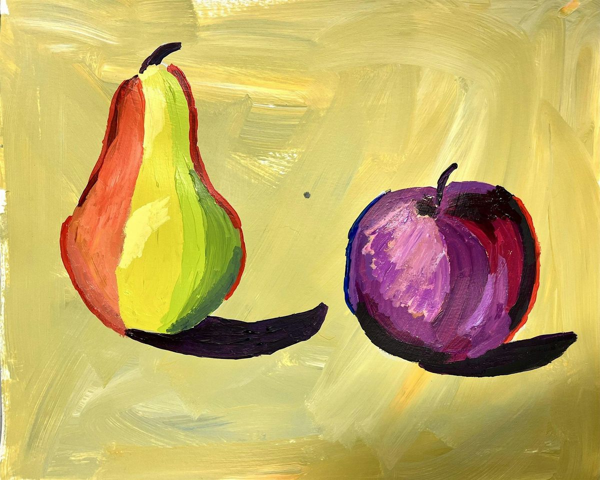Sangria & Fruit Painting