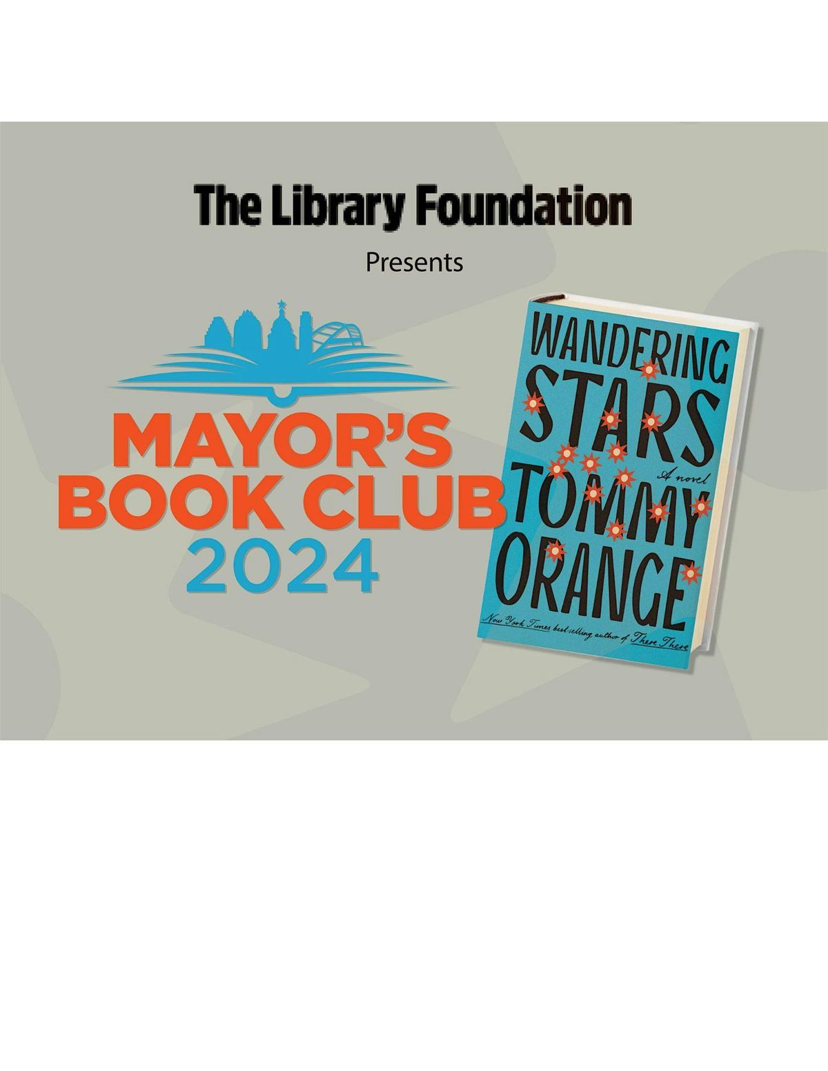 Books and Breweries: Wandering Stars (Mayor's Book Club Edition)