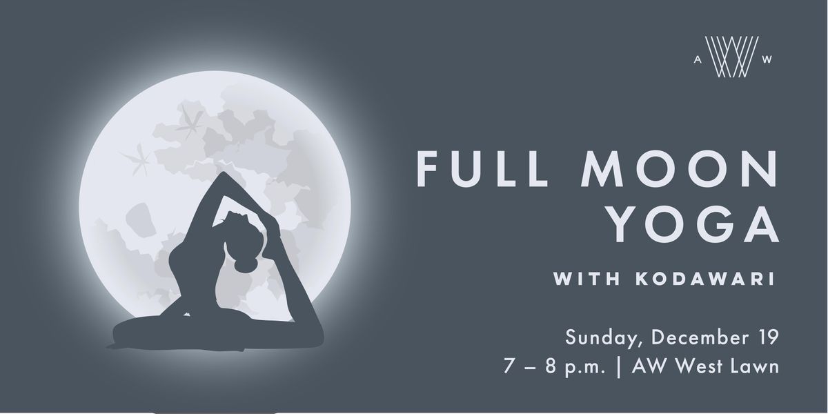 Full Moon Yoga - December 19th