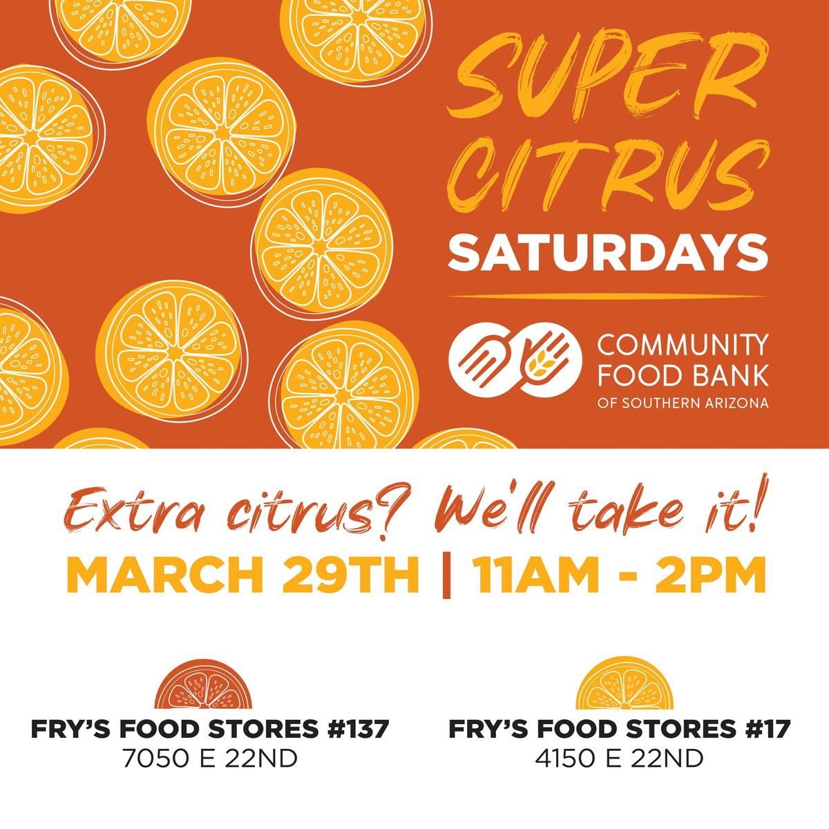 Super Citrus Saturday March 29th