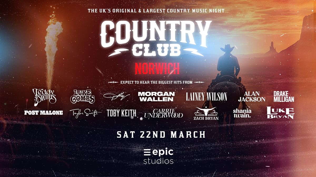 Indoor Country Music Festival comes to NORWICH